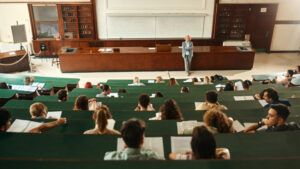 Class at university!